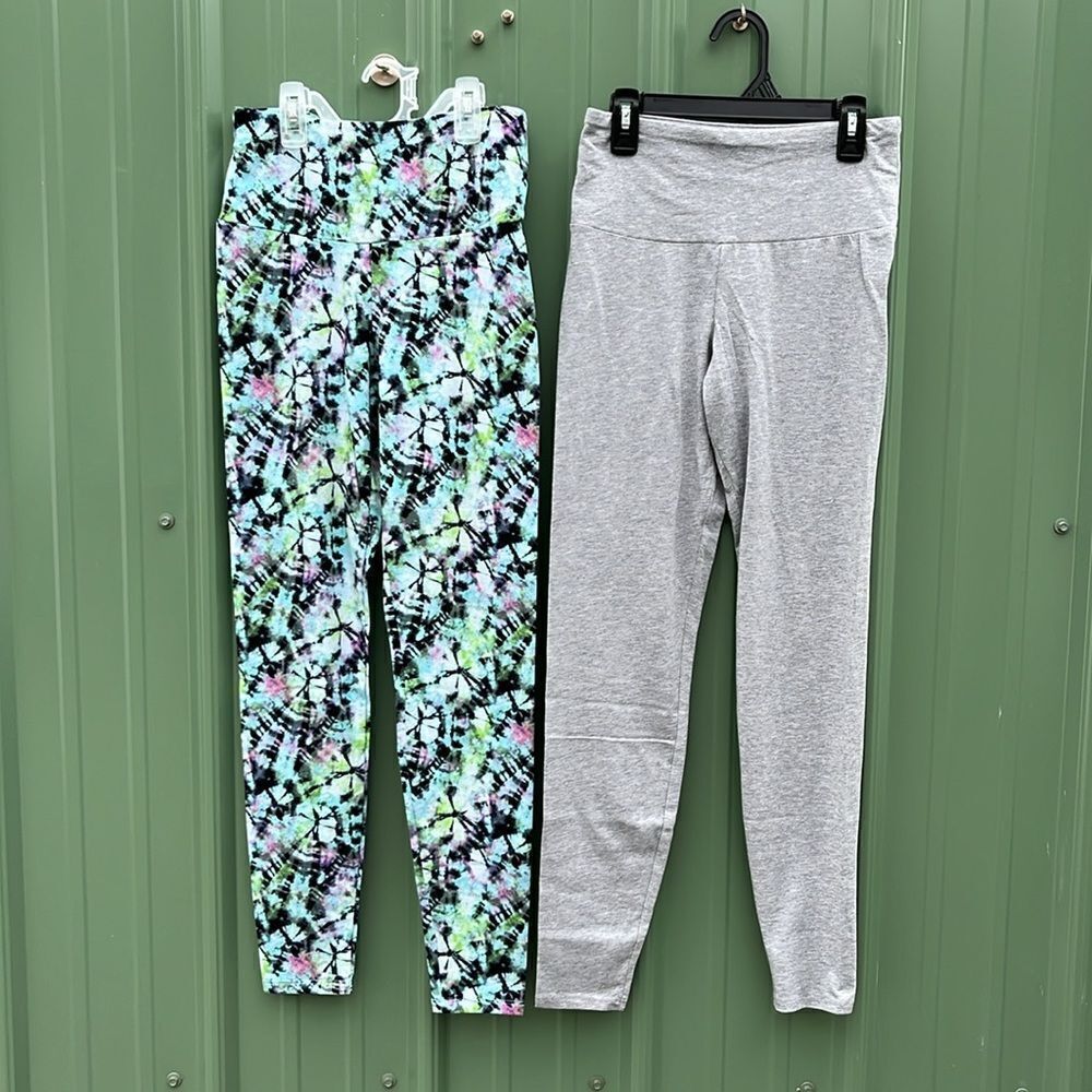 High-Rise Ankle Leggings Pants 2-Pack Size XS